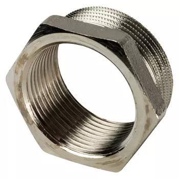 футорка STOUT 1"1/4X1" НР/ВР никелированная латунь резьба