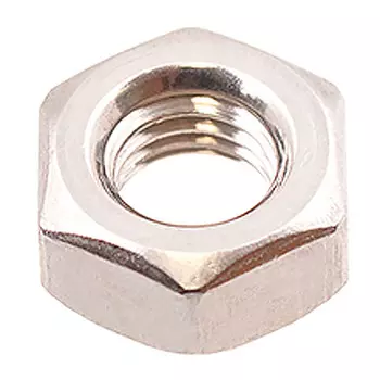 гайка шестигранная DIN934 нержавеющая сталь M6 20шт