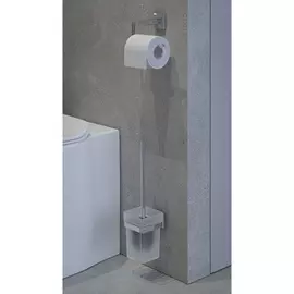 гарнитур для туалета ARTWELLE Hagel матовое стекло/хром