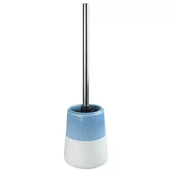 гарнитур для туалета FIRA керамика голубой/белый