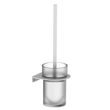 гарнитур для туалета IDDIS NOА белый матовый металл/стекло