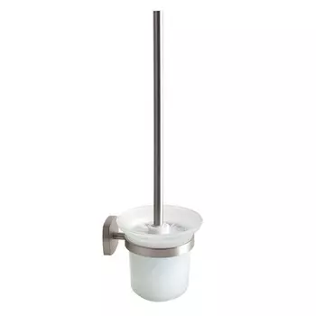 гарнитур для туалета WESS Istad настенный никель белый