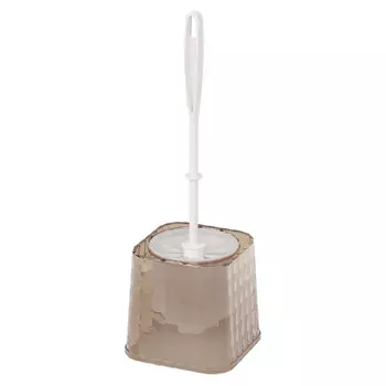 гарнитур для туалета Кристалл тонированный пластик