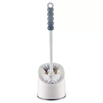 гарнитур для туалета LEDEME L916 с 2-мя щётками пластик серый