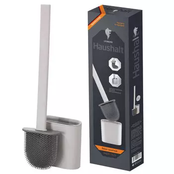 гарнитур для туалета LEONORD Tanger серый пластик