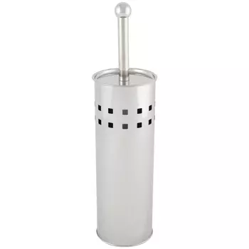 гарнитур для туалета РЫЖИЙ КОТ 9,8х38,5х9,8см нержавеющая сталь/пластик