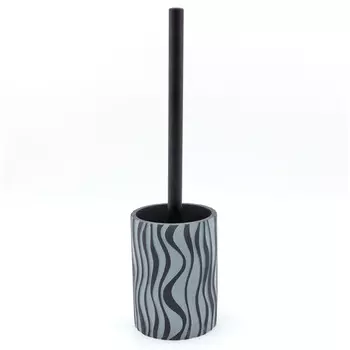 гарнитур для туалета VITARTA Velvet полирезин серый