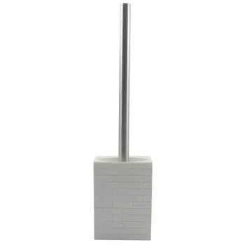 гарнитур для туалета VITARTA Wall полирезин нержавеющая сталь белый