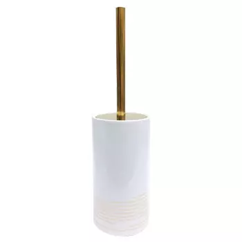 гарнитур для унитаза SOBREкерамика белый/золото