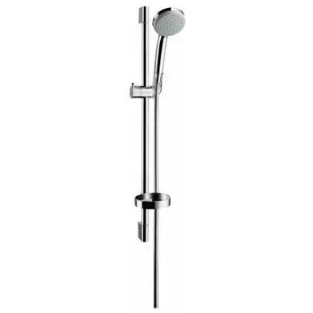 гарнитур душевой HANSGROHE Croma 100 со штангой 65 см и шлангом 160см и мыльницей