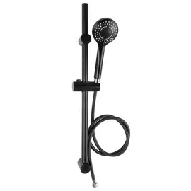 гарнитур душевой VITARTA лейка 3 режима штанга шланг черный