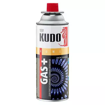 газ универсальный KUDO Gas+ всесезонный цанговый 220г