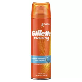 гель для бритья GILLETTE Fusion ProGlide: Увлажняющий, 200 мл