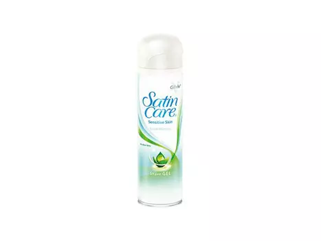 гель для бритья GILLETTE Satin Care: Для чувствительной кожи, 200 мл