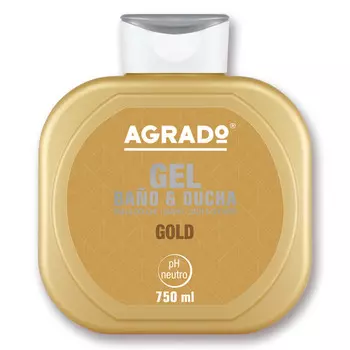 гель для душа AGRADO Gold 750мл