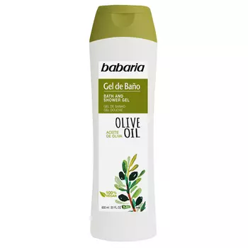 гель для душа BABARIA Olive oil 600мл