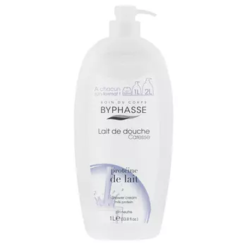 гель для душа BYPHASSE Milk Protein 1л