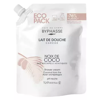 гель для душа BYPHASSE Coconut 1л дой-пак