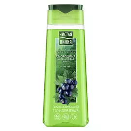 гель для душа ЧИСТАЯ ЛИНИЯ Пробуждающий, 250 мл