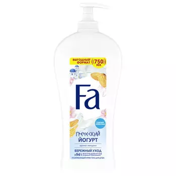 гель для душа FA Греческий Йогурт 750мл с дозатором