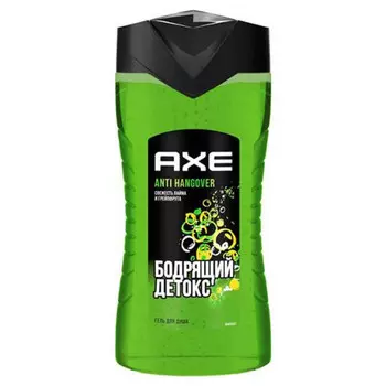 гель для душа AXE Anti-Hangover Бодрящий детокс 250мл мужской