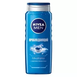 гель для душа мужской NIVEA Пробуждающий, 500 мл