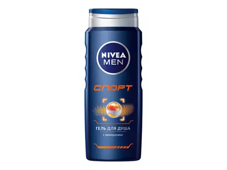 гель для душа мужской NIVEA Спорт, 500 мл