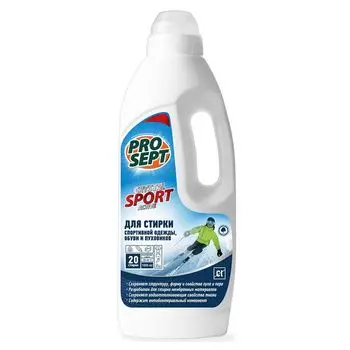 гель для стирки PROSEPT Crystal Sport для спортивной одежды 1л концентрат