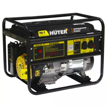 генератор бензиновый HUTER DY8000L 6,5/7,0кВт