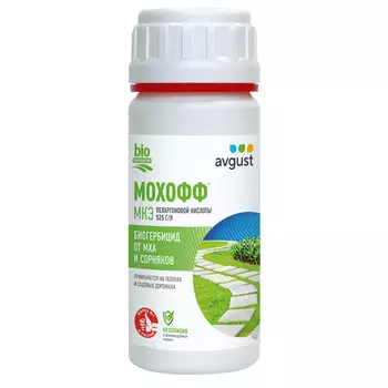 гербицид БИО от мха и сорняков Avgust Мохофф 100мл