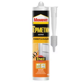 герметик акриловый МОМЕНТ универсальный 420гр белый, арт.1358681