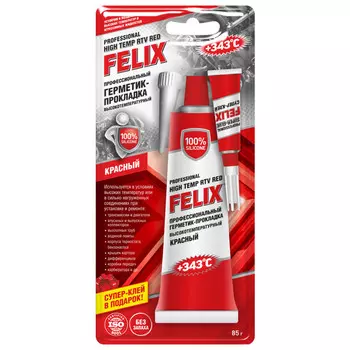 герметик-прокладка FELIX 85г красный