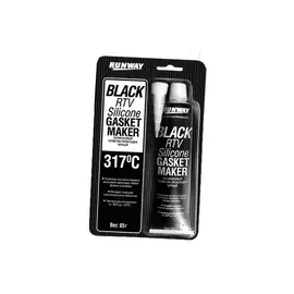 герметик-прокладка RUNWAY, силикон, черный, 85 г