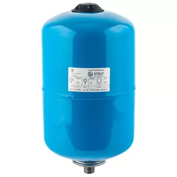 гидроаккумулятор для водоснабжения STOUT 12л