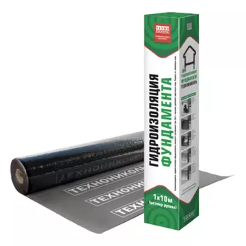 гидроизоляция фундамента Технониколь 10х1 м