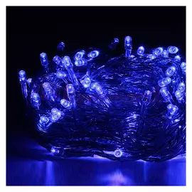 гирлянда 12м 120ламп синий до 20-ти соединений