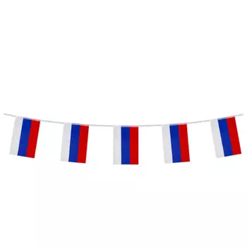 гирлянда BRAUBERG/STAFF флаг России 5м