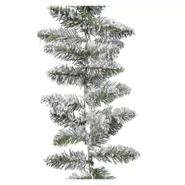 гирлянда еловая 180х10см заснеженная