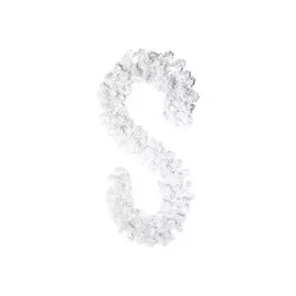 гирлянда еловая 250х26см белая