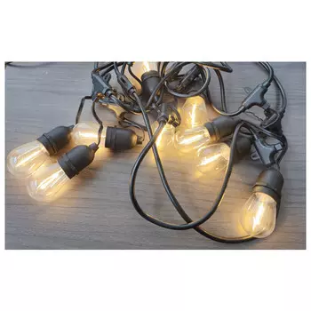 гирлянда MAXIJOY Лампочки 5м 10LED теплый белый свет