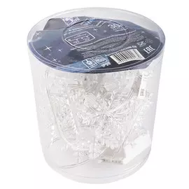 гирлянда Снежинки 3м 30LED мульти