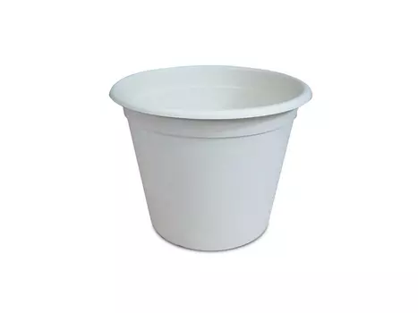 горшок 84л d60см h52см слоновая кость пластик