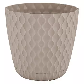 горшок c поддоном Wave 4,7л d20,5cм h19,5см французский платан пластик