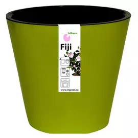 горшок Фиджи, 1,6 л, диаметр 16 cм, салатовый