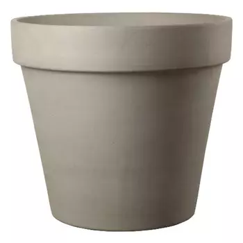 горшок керамический Vaso 0,37л d11см h10см темно-серый
