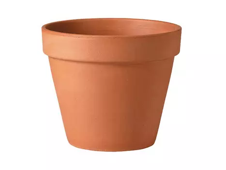 горшок керамический Vaso 4,3л d23см h20см терракотовый