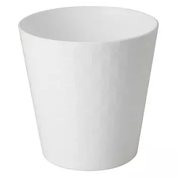горшок пластиковый Diamond Petit белый d17см