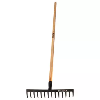 грабли прямые с 14 прямыми зубьями BELLOTA с черенком