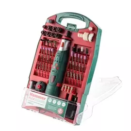 гравер HAMMER AMD3.6 3,6В 3,6В Li-Ion 1,3Ач 1 аккумулятор + аксессуары 118шт