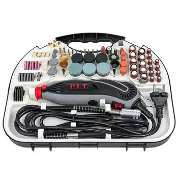 гравер P.I.T. PMG150-C 150Вт + аксессуары 211шт